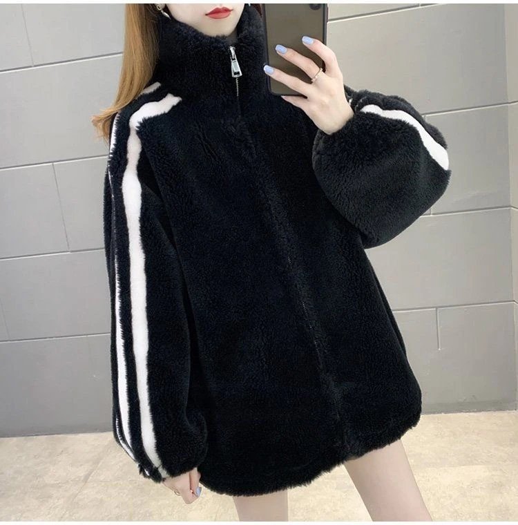 High Quality Winter New Simple Thick Warm Faux Fur — hd-88223