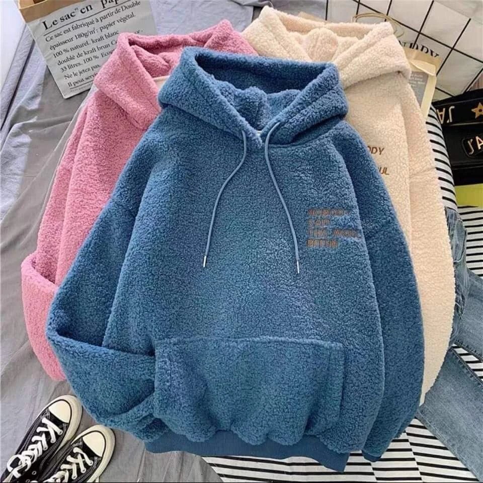 Women's Full Fleece Pullover, warm design for autumn and winter — hd-88226