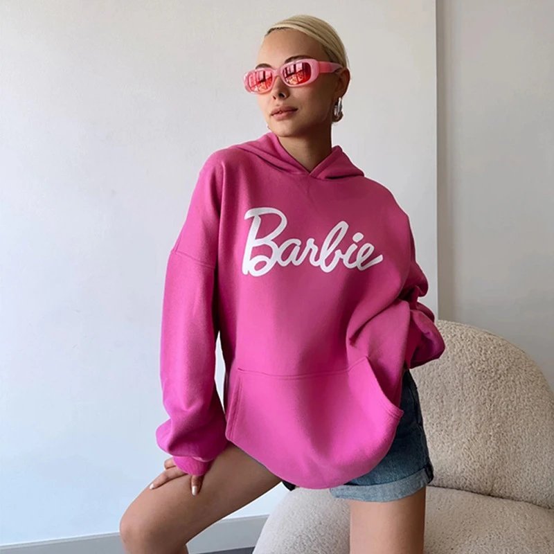 pink barbie hoodie — hd-88230