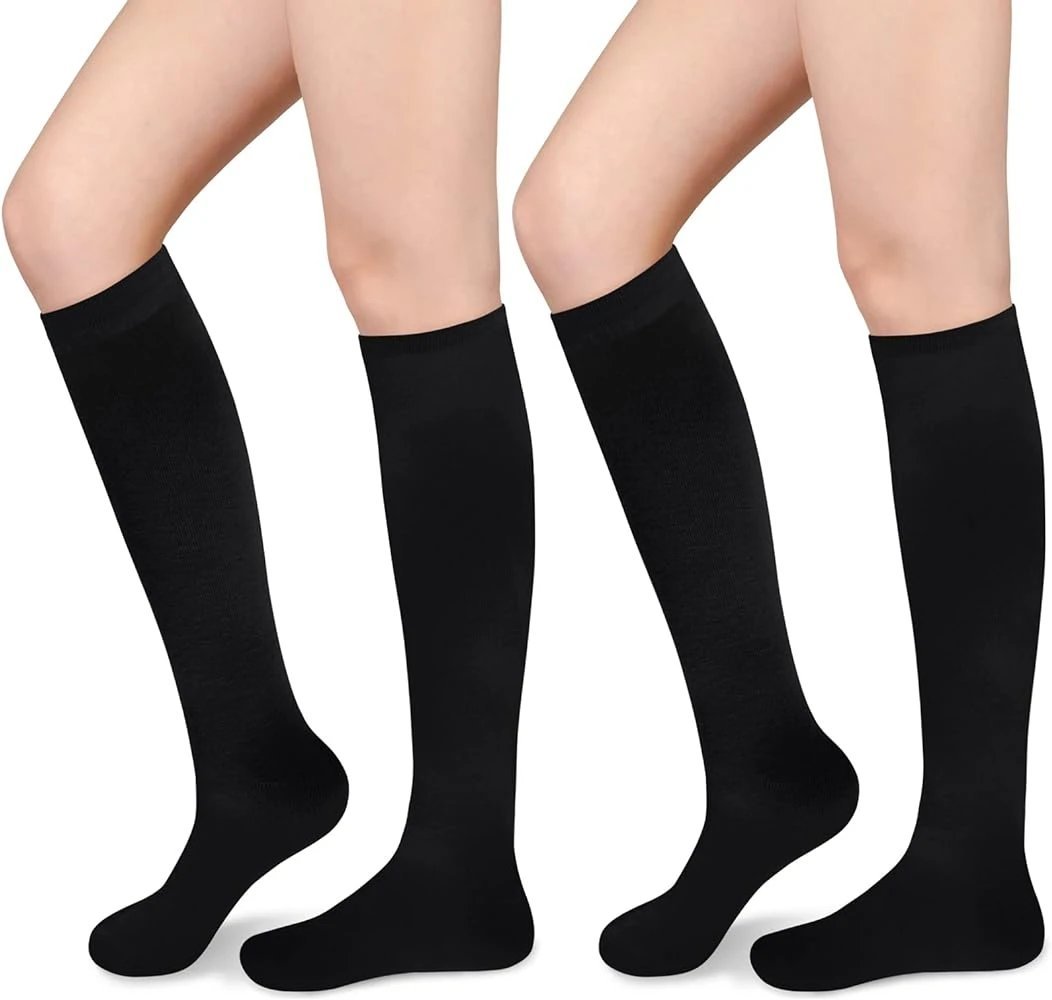 socks are soft coverings worn on the feet to provide comfort. — SOCKS-57045