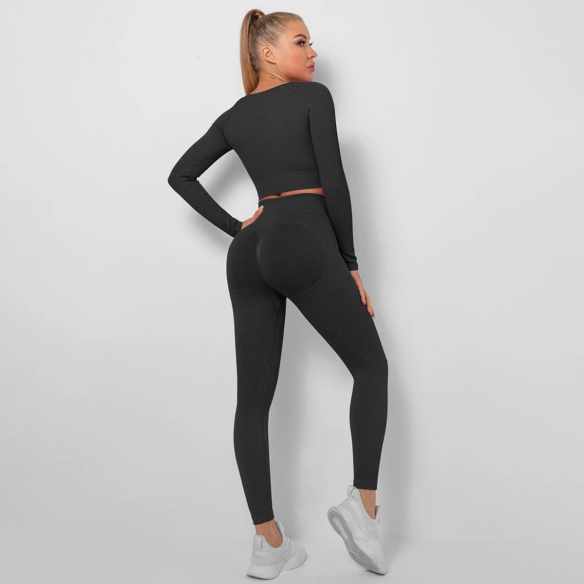 new sportswear gym women's high waist — ws-70080