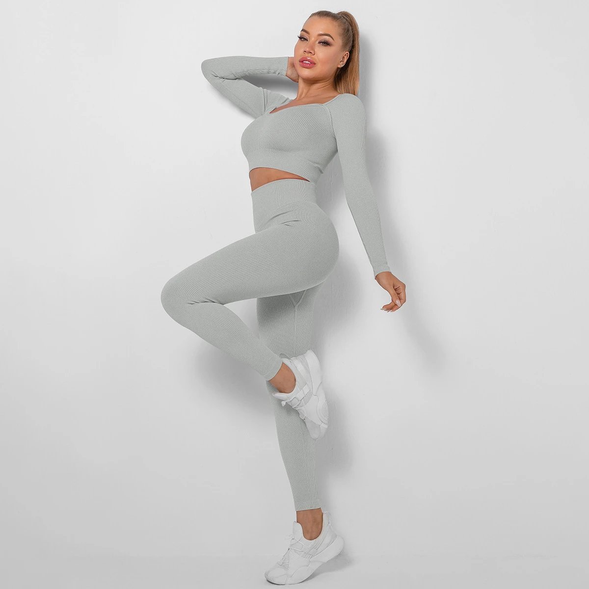 new sportswear gym women's high waist — ws-70083